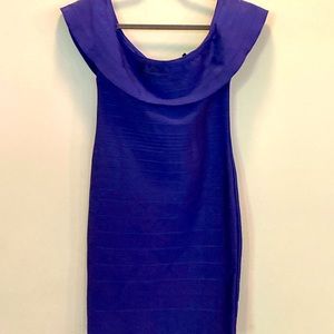 Royal blue, cocktail dress,Wow Couture, L